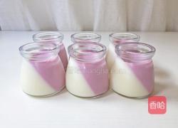双色蓝莓布丁的做法图解11