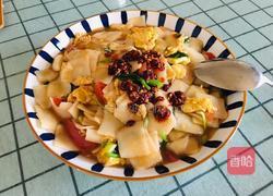 鸡蛋西红柿炒面片的做法图解13