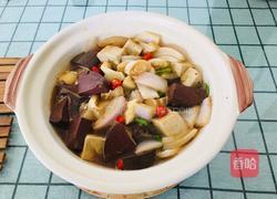 砂锅鸭血炖豆腐的做法图解8
