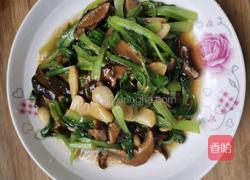 香菇青菜的做法图解7