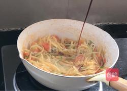 番茄炒土豆丝的做法图解18