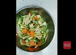 西芹腐竹的做法图解10