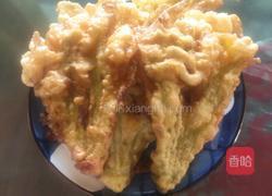 炸南瓜花的做法图解8