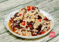 凉拌木耳金针菇的做法图解15