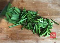 韭菜炒猪血的做法图解2