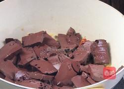 韭菜炒猪血的做法图解7