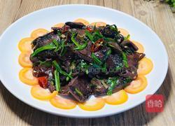 韭菜炒猪血的做法图解10