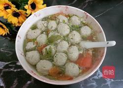 莲藕丸子莼菜汤的做法图解15
