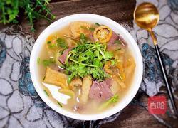 番茄猪血肉皮汤的做法图解16