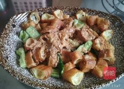 麻酱黄瓜拌油条的做法图解10