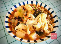 羊肉臊子手擀面的做法图解18