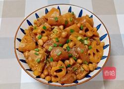 莲藕花生炖猪脚的做法图解17