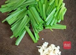 韭菜豆芽炒米粉的做法图解4