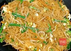 韭菜豆芽炒米粉的做法图解15