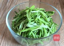 空心菜梗炒肉丝的做法图解5