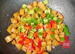 双椒炒莲藕的做法图解9