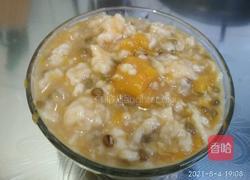 南瓜绿豆粥的做法图解13
