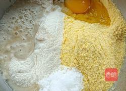 玉米面发糕（双色）的做法图解4