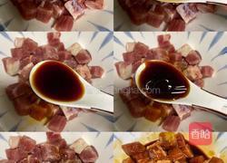 好吃到舔盘的蒜香黑椒牛肉粒的做法图解1