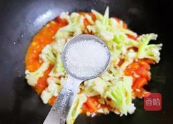 番茄菜花的做法图解10