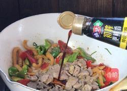 辣椒麻花炒肉片的做法图解12