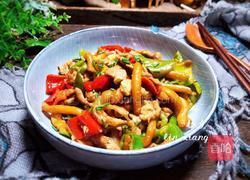 辣椒麻花炒肉片的做法图解15