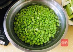 清炒毛豆的做法图解2