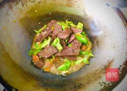 青椒炒鸭血的做法图解10