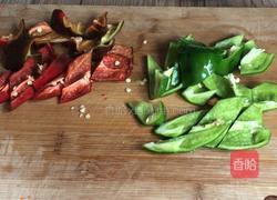 青番茄酱烧豆干的做法图解2