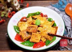 青番茄酱烧豆干的做法图解13