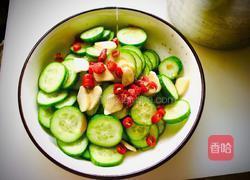 蒜片乳瓜的做法图解9