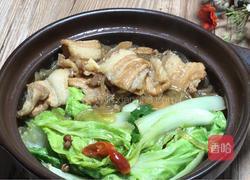 五花肉炖白菜粉条的做法图解16