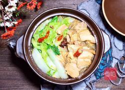 五花肉炖白菜粉条的做法图解18