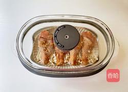 金针菇无油蒸鸡腿的做法图解9