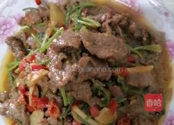 小炒牛肉的做法图解8