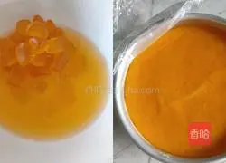 Illustration of how to make mango mousse dessert without oven 6