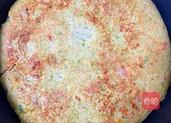 芹菜柿子鸡蛋饼，神仙搭配！的做法图解4