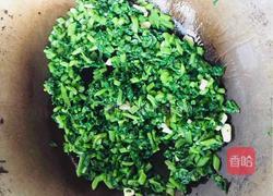 蒜香萝卜缨的做法图解3