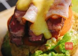 自制牛上脑汉堡的做法图解10