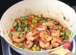 五彩虾仁的做法图解12