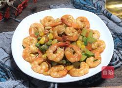 五彩虾仁的做法图解14