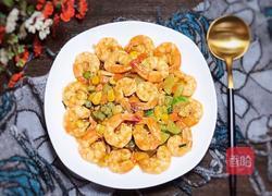 五彩虾仁的做法图解16