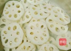 莲藕炒肉片的做法图解4