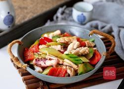 黄瓜炒鱿鱼的做法图解14