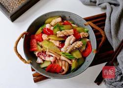 黄瓜炒鱿鱼的做法图解15