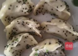 酸菜馅锅贴的做法图解6