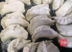 酸菜馅锅贴的做法图解3