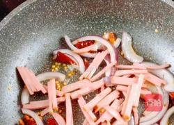 鲍鱼炒饼的做法图解4