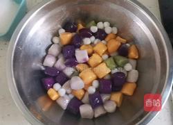 红糖酒酿芋圆的做法图解4