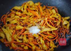 辣炒面筋的做法图解8